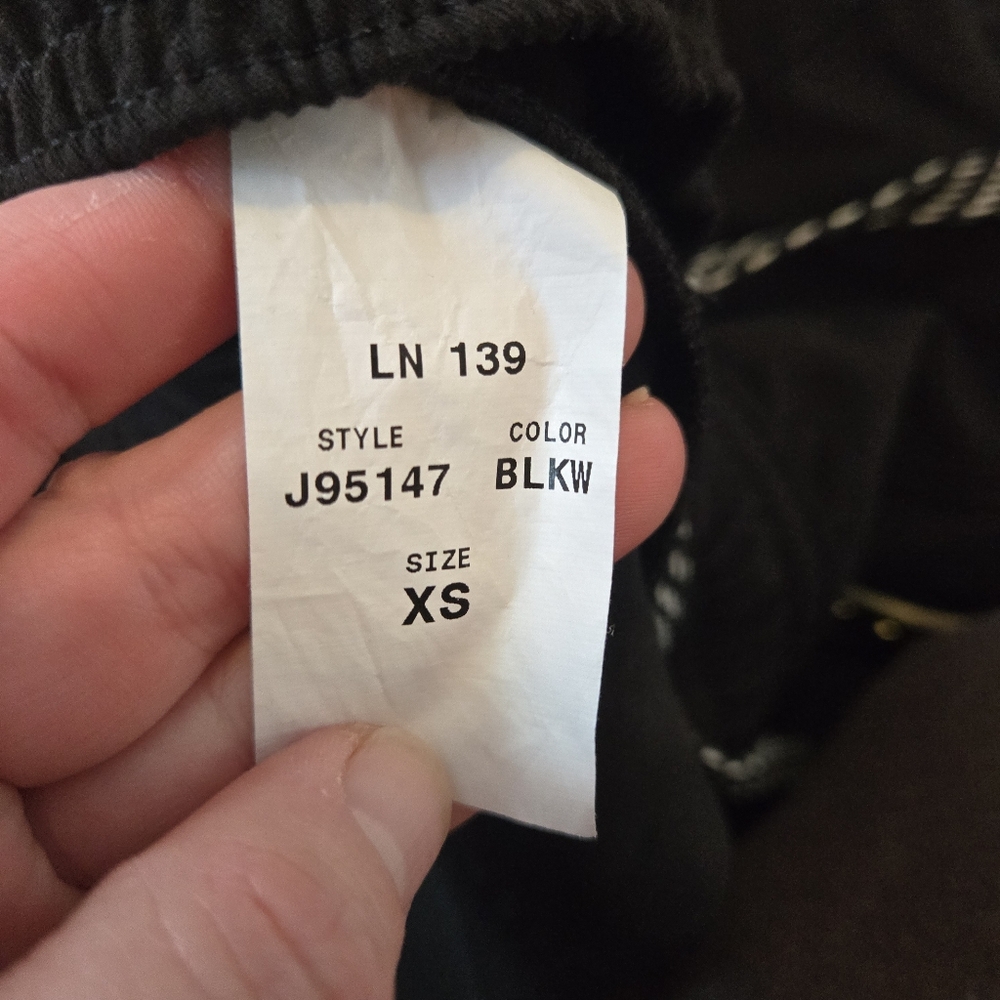 Jaanuu Black Scrub Pants Joggers Gold Zip Pockets Esthetician Nurse Scrubs XS - Picture 3 of 12
